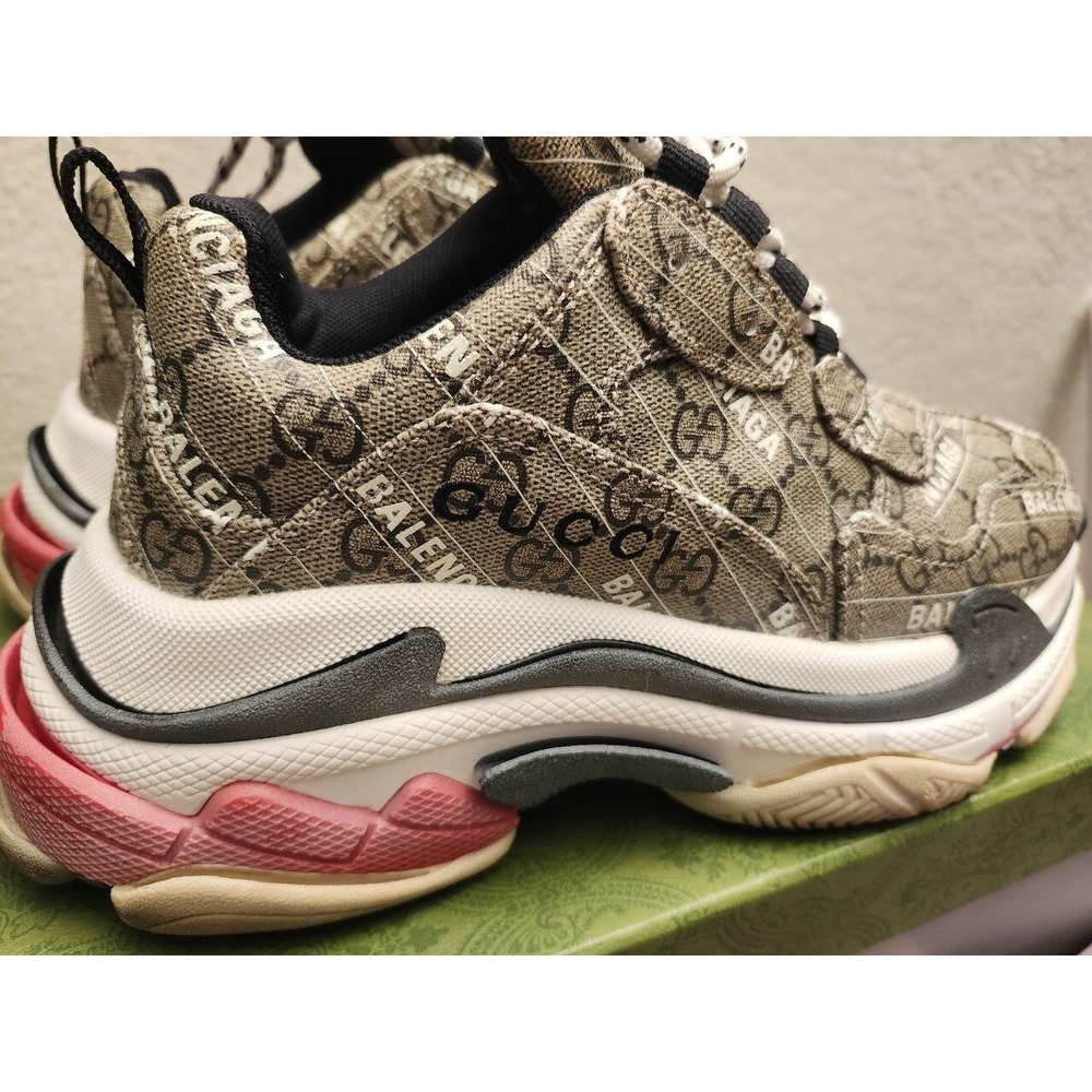 Balenciaga X Gucci Triple S Sneaker 'The Hacker Project' Sz- 9/EU39 - Picture 3 of 10